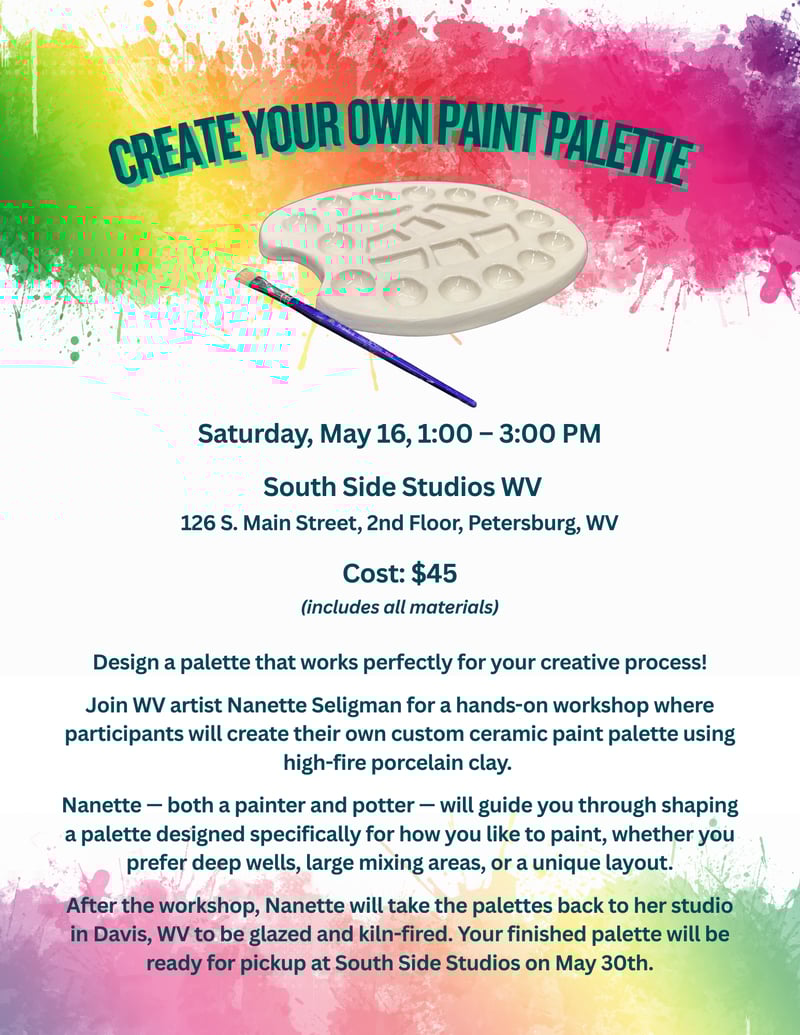 Create Your Own Ceramic Paint Palette (3)