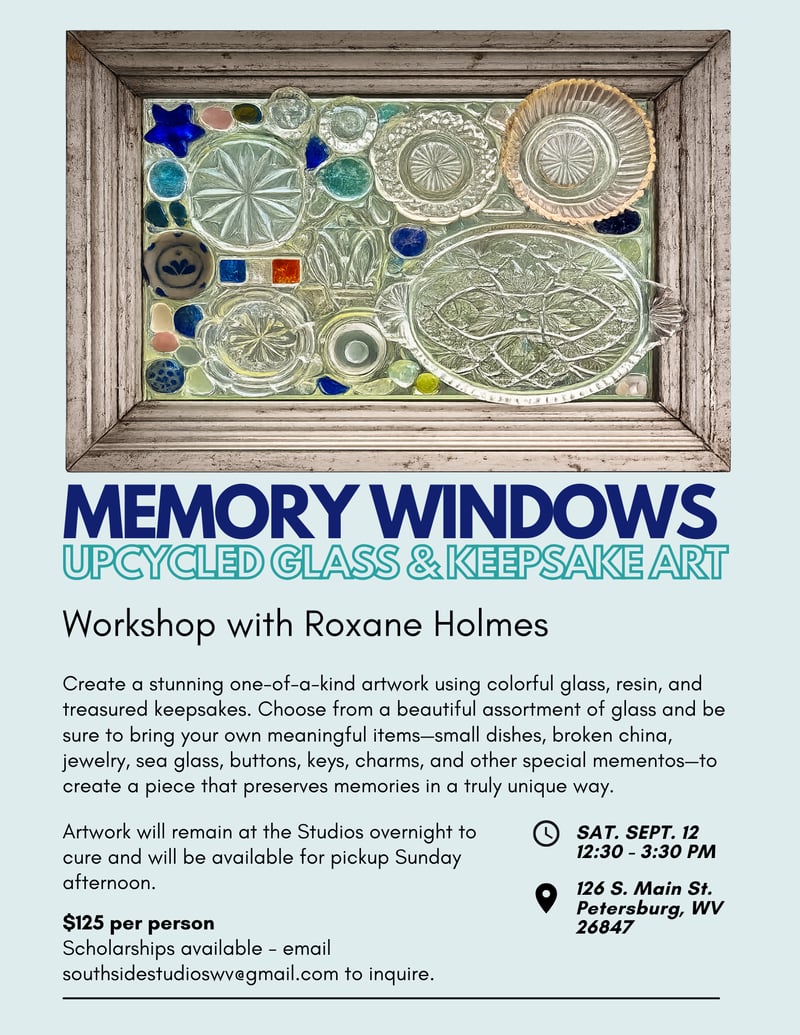 Memory Windows Workshop Flyer Memory Windows Workshop Flyer