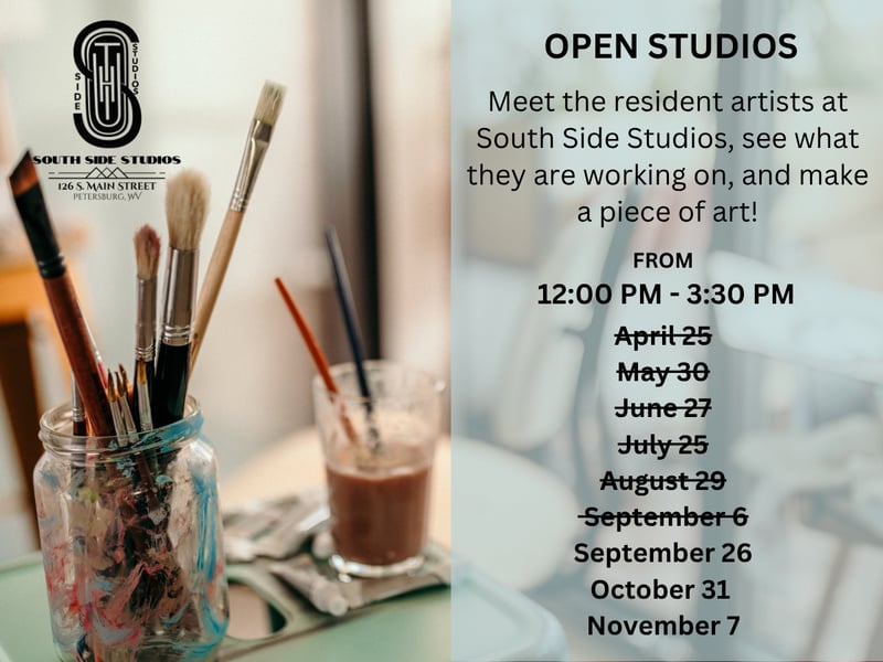 OPEN STUDIOS (4 x 3 in) (6)